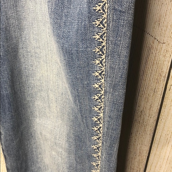 Lucky Brand Sweet Crop Embroided Stitching - Picture 4 of 7